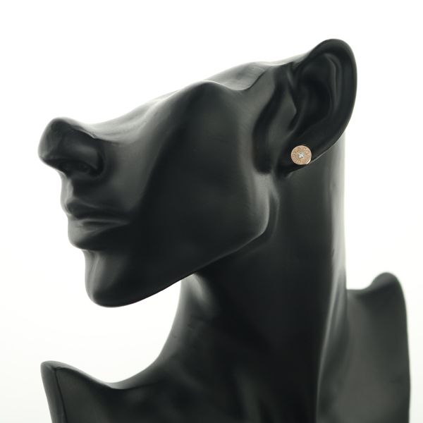ティファニー ピアス ダイヤ ダイヤモンド 1837 サークル K18PG