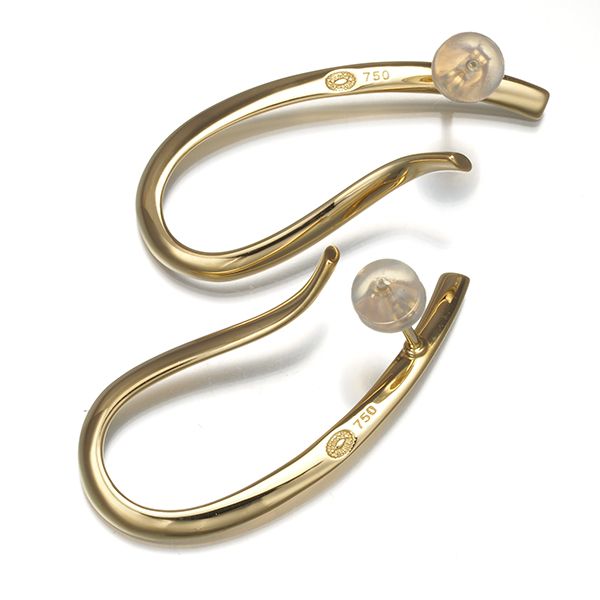 ジョージジェンセン ピアス インフィニティ K18YG #182118 - メルカリ