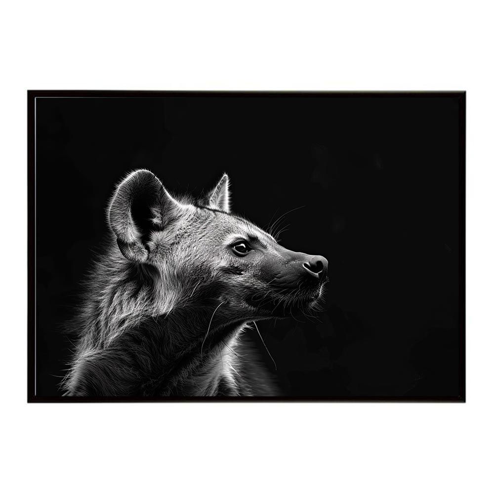 B2サイズ（約51x73cm）】【lh-poster-6604】Hyena ハイエナ ヒヒ