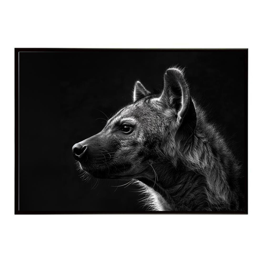 B2サイズ（約51x73cm）】【lh-poster-6616】Hyena ハイエナ ヒヒ