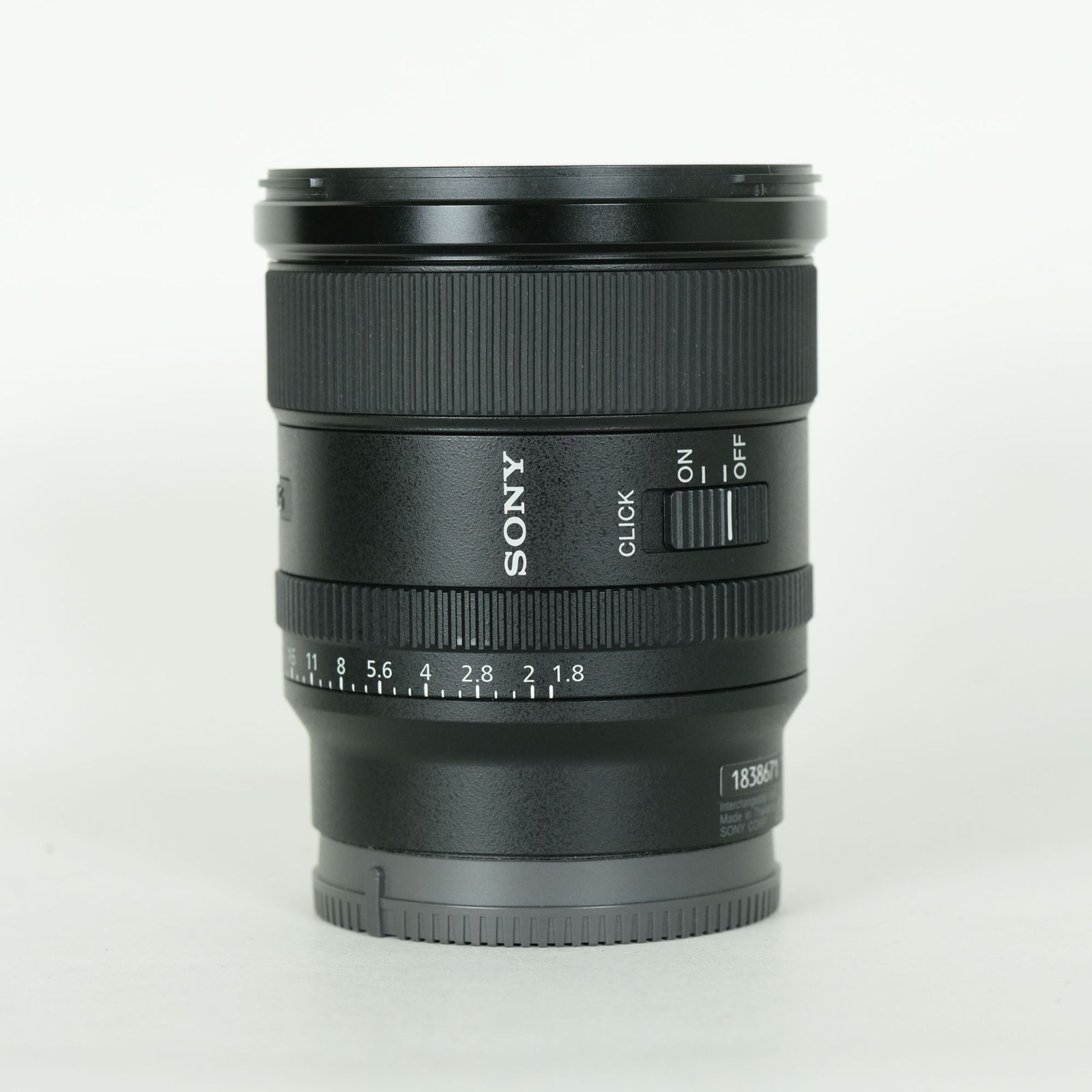 美品] SONY FE 20mm F1.8 G SEL20F18G | SONY Eマウント - メルカリ