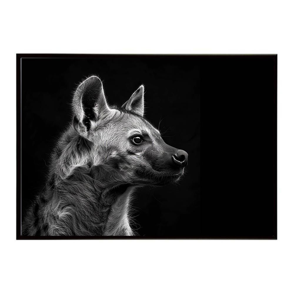 B3サイズ（約36x51cm）】【lh-poster-6633】Hyena ハイエナ ヒヒ