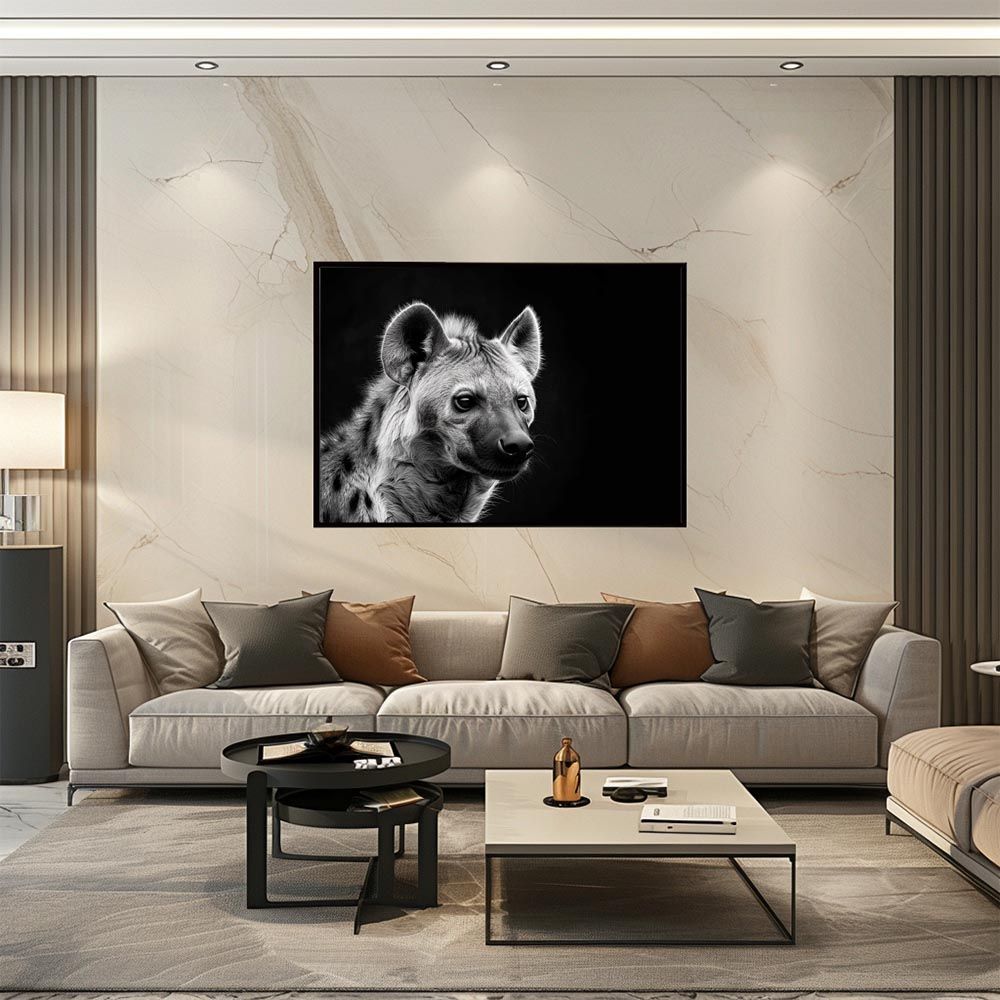 A2サイズ（約42x59cm）】【lh-poster-6646】Hyena ハイエナ ヒヒ