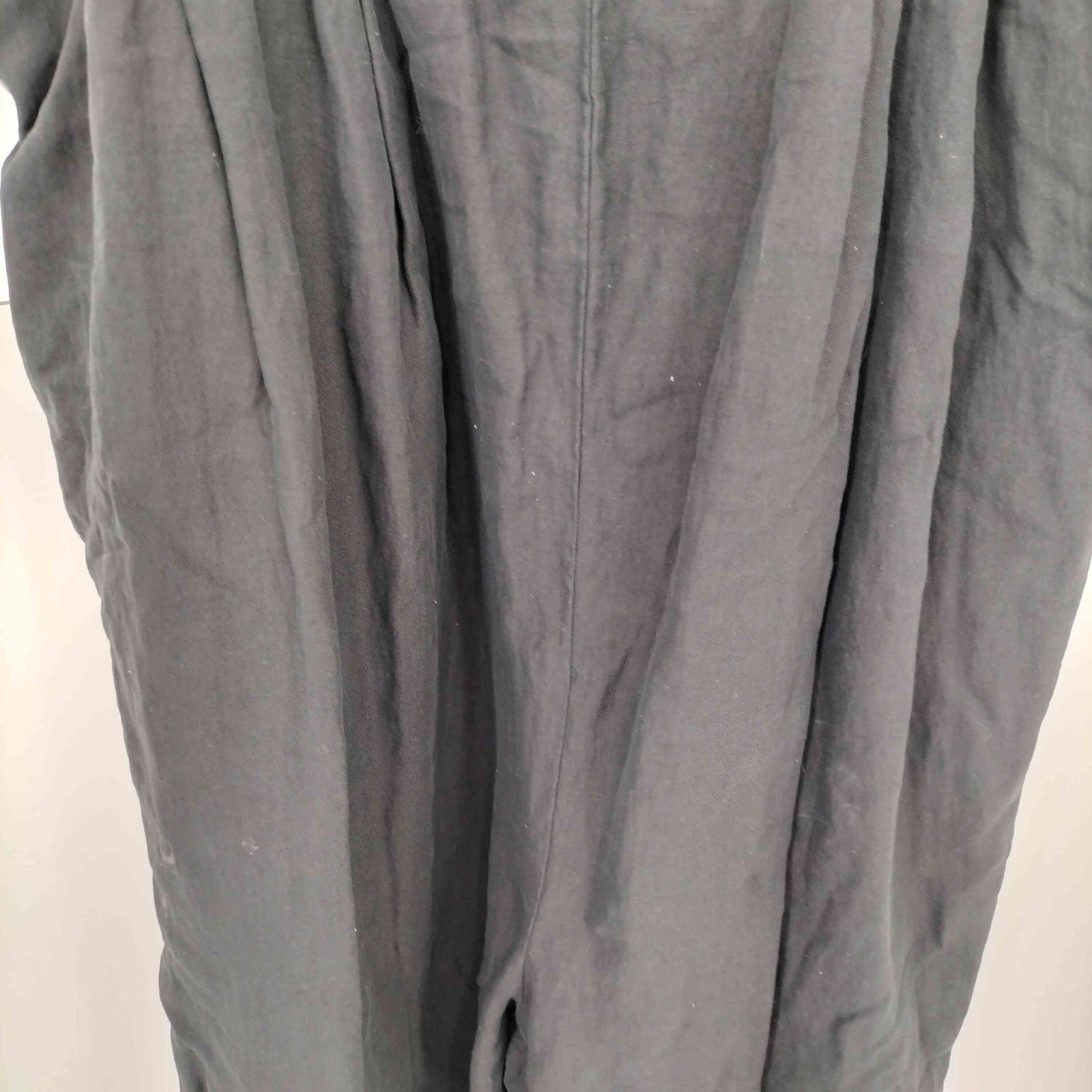 ネストローブ nest Robe コットンリネン フリルストラップ パンツ