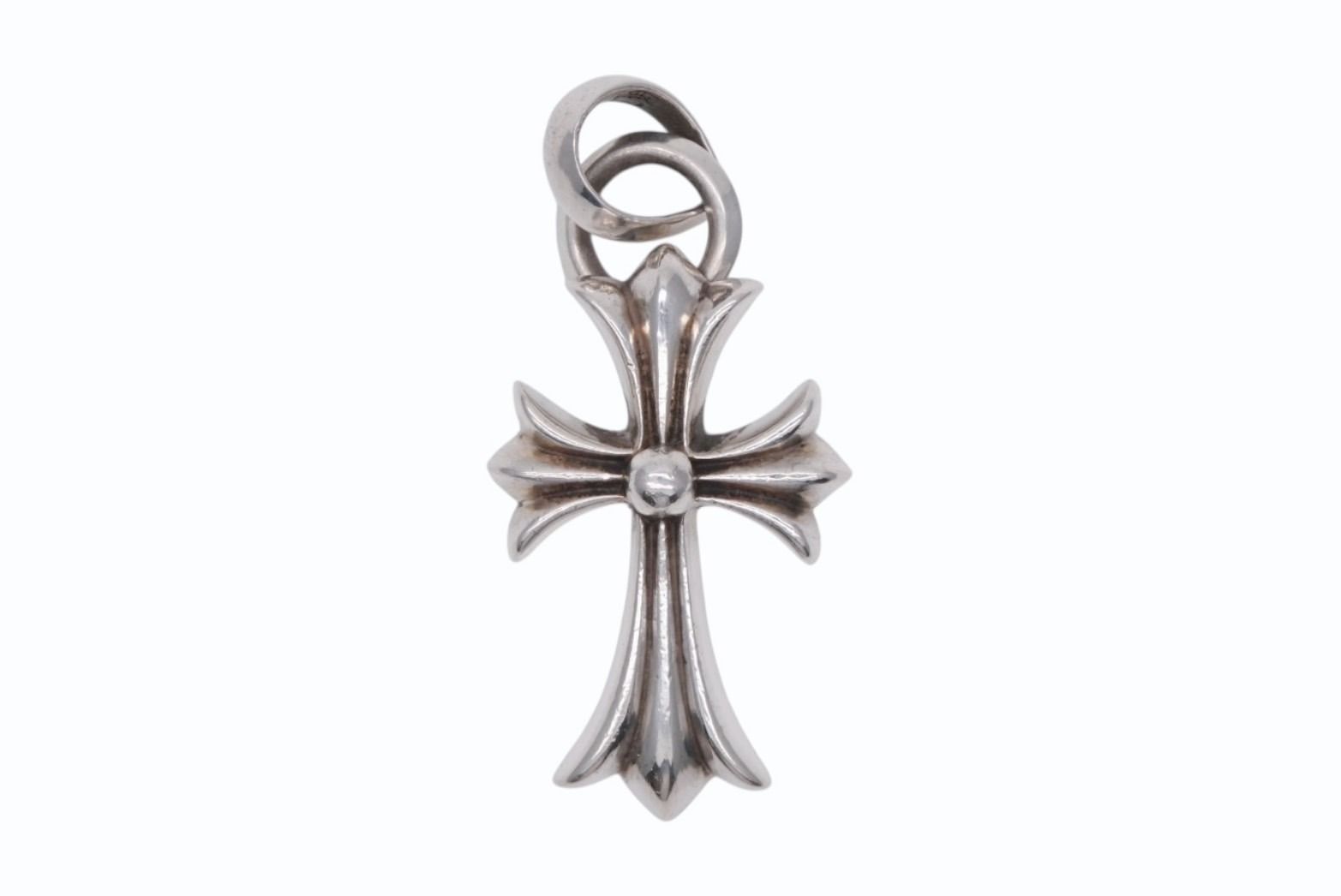 CHROME HEARTS クロムハーツ スモールCHクロス ベイル ペンダントトップ 重量23.3 g 1991|Sterling刻印 4 b 009920