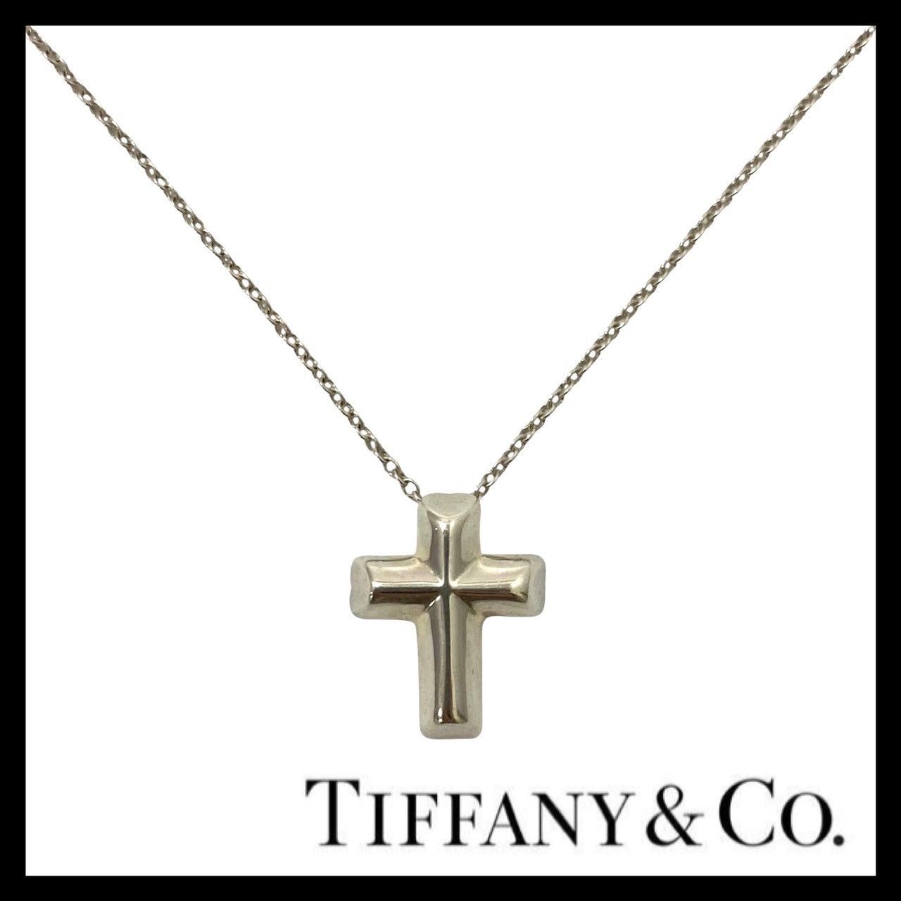 TIFFANY&Co.】テンダネスハートクロス ネックレス Paloma Picasso 