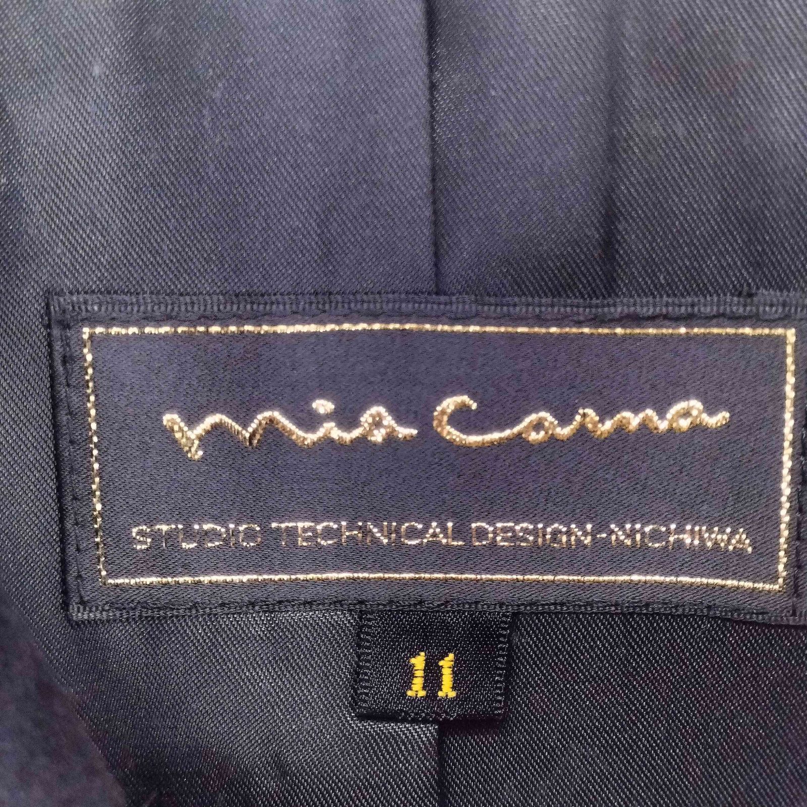 ユーズドフルギ USED古着 {{mia coma}} カシミア100％ステンカラー