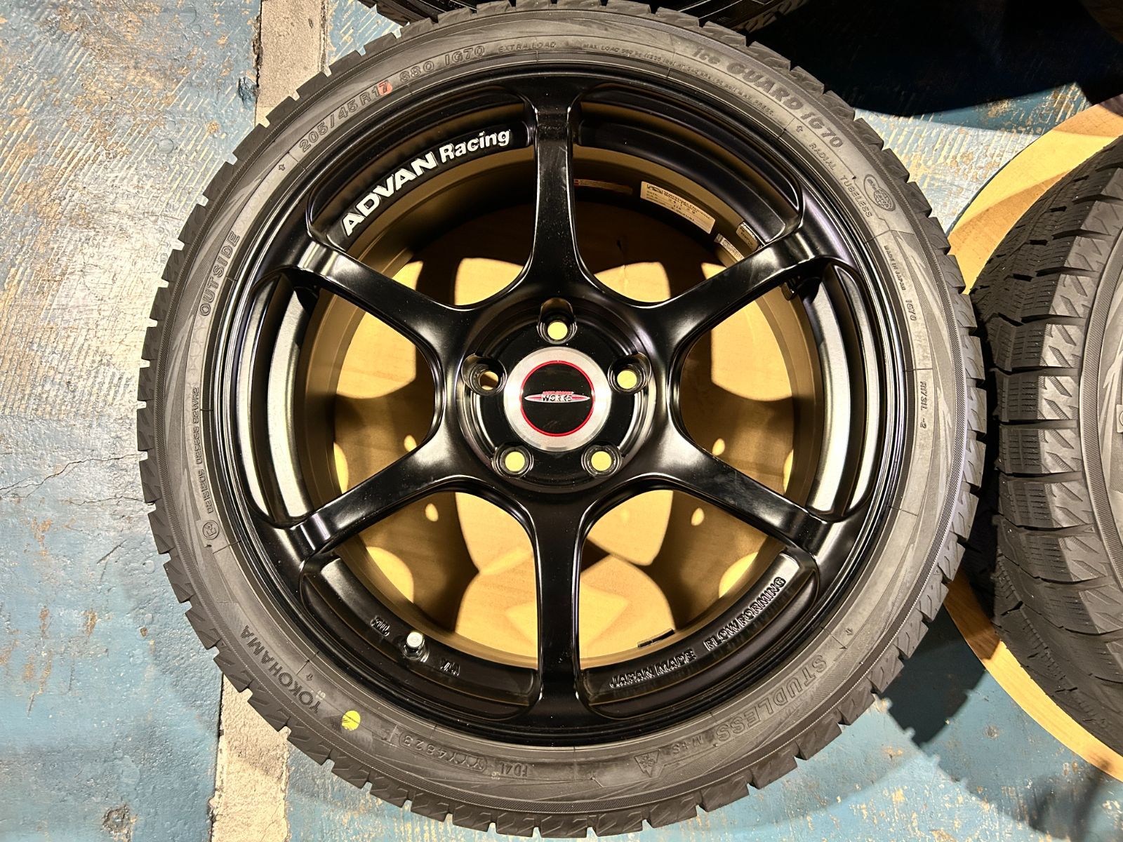  アドバンレーシング PCD 112 17インチ 7 5 J ET 40 アイスガード スタッドレス 17インチ タイヤ ホイールセット