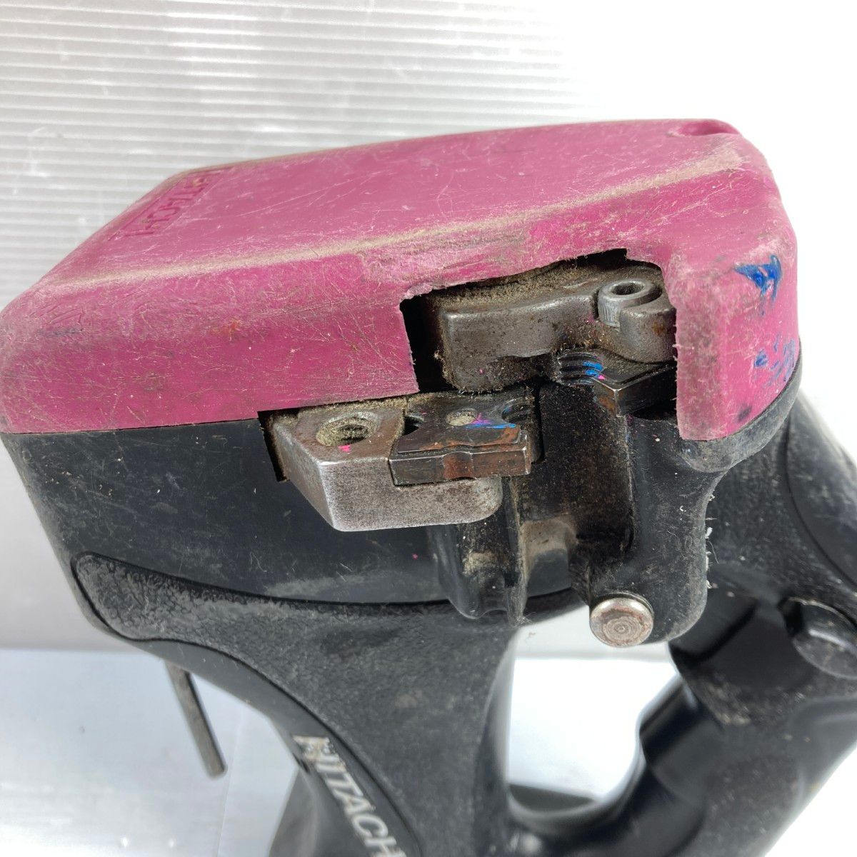 HITACHI 日立 14.4 V コードレス全ネジカッタ 本体のみ CL 14 DSL ブラック×ピンク