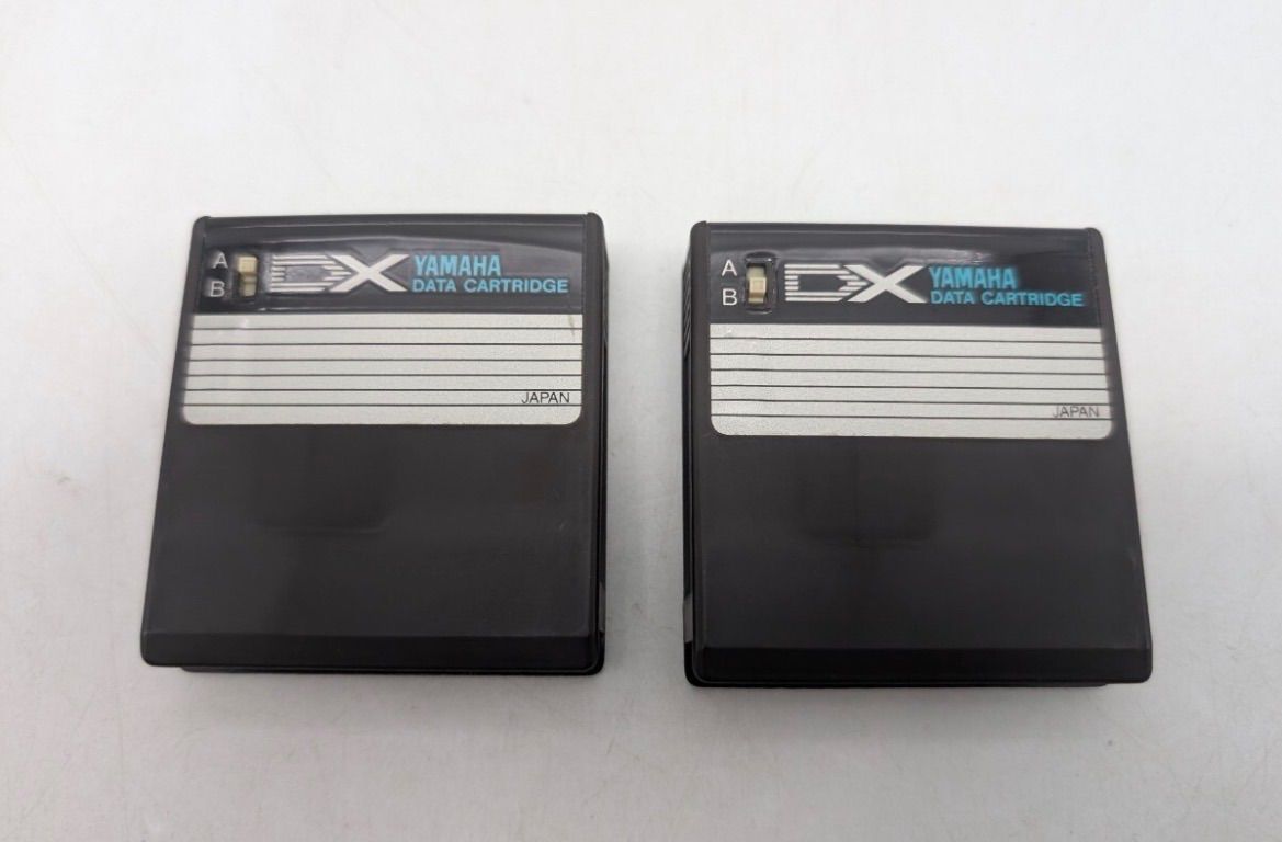 YAMAHA DX 7 VOICE ROM 1 2 セット ヤマハ Data Cartridge データカートリッジ NB 82685 82686