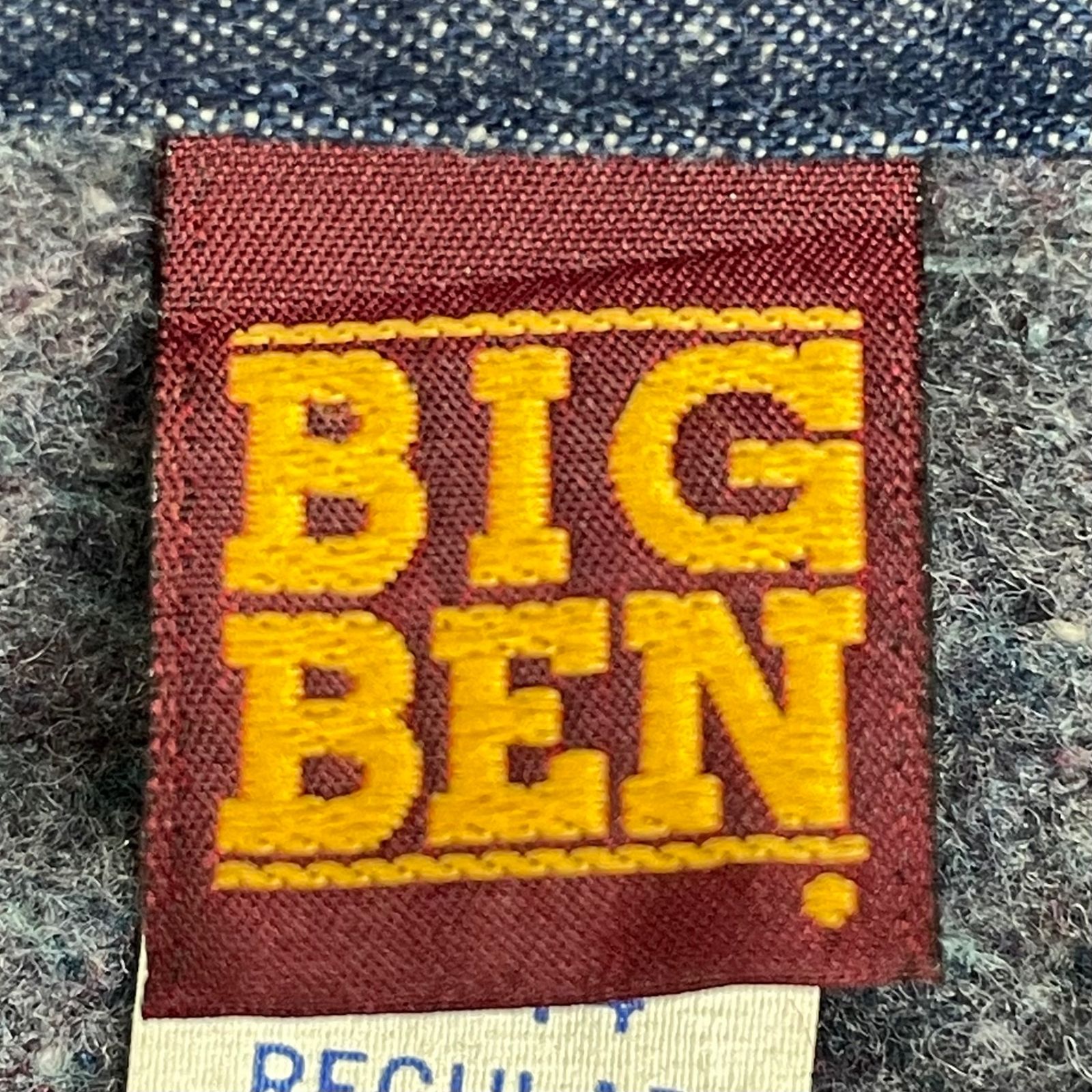 BIG BEN (ビッグベン) デニムカバーオール 裏ブランケット 襟コーズ