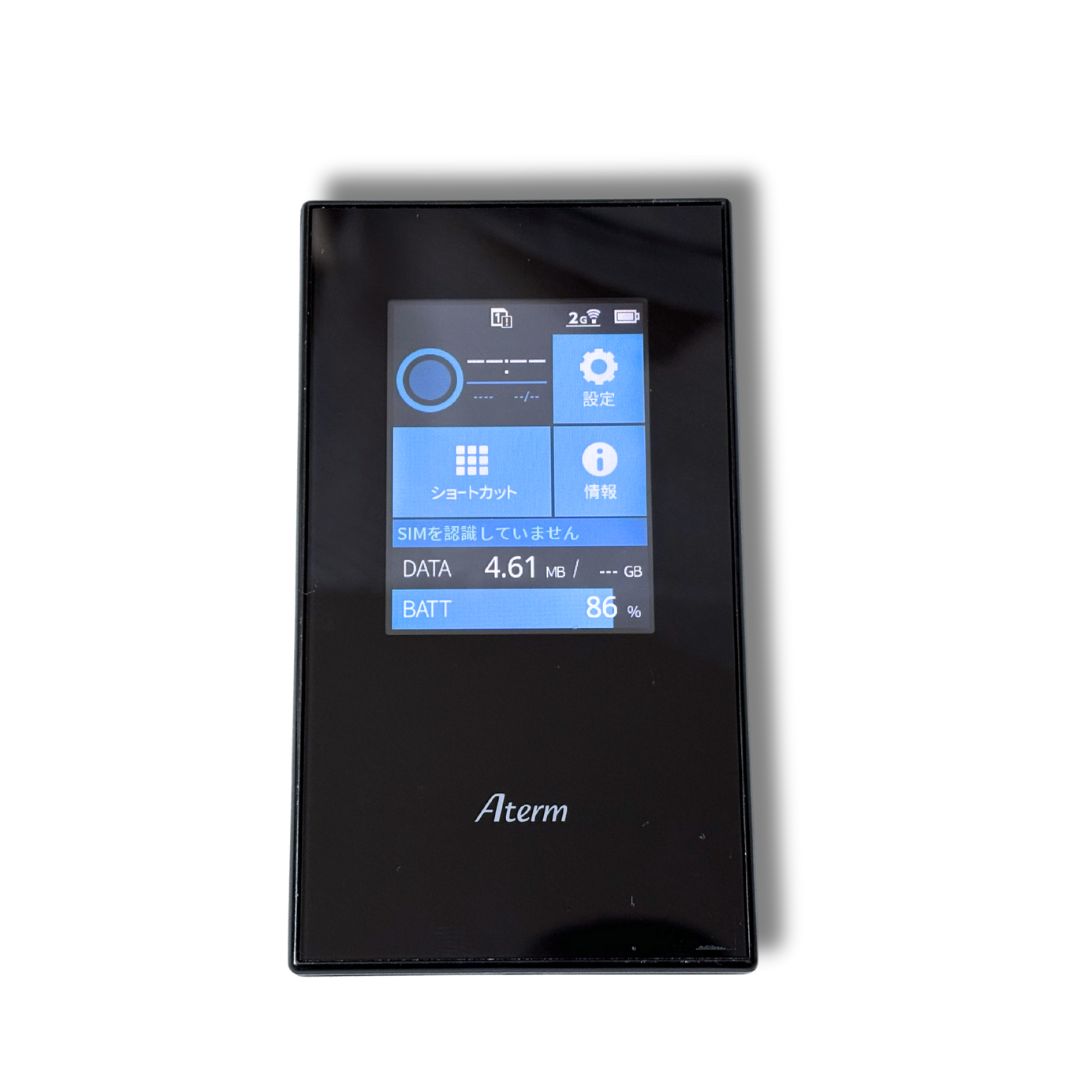 NEC Aterm MR04LN デュアルSIM対応 SIMフリー モバイルルーター 本体+