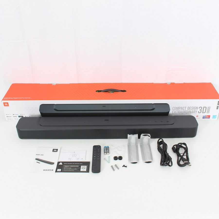 JBL BAR 300 ブラック サウンドバー DolbyAtmos対応 ジェービーエル 本体