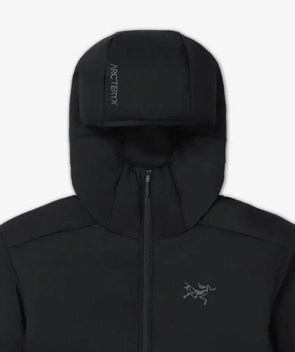 L ARC TERYX Atom SV 軽量ダウンパーカ フーディー ブラック ジャケット セリウム トーリアム