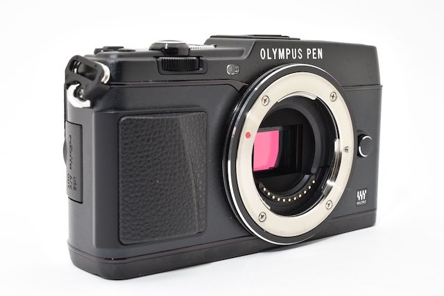 美品＞ OLYMPUS ミラーレス一眼 PEN E-P5 ボディ ブラック - メルカリ