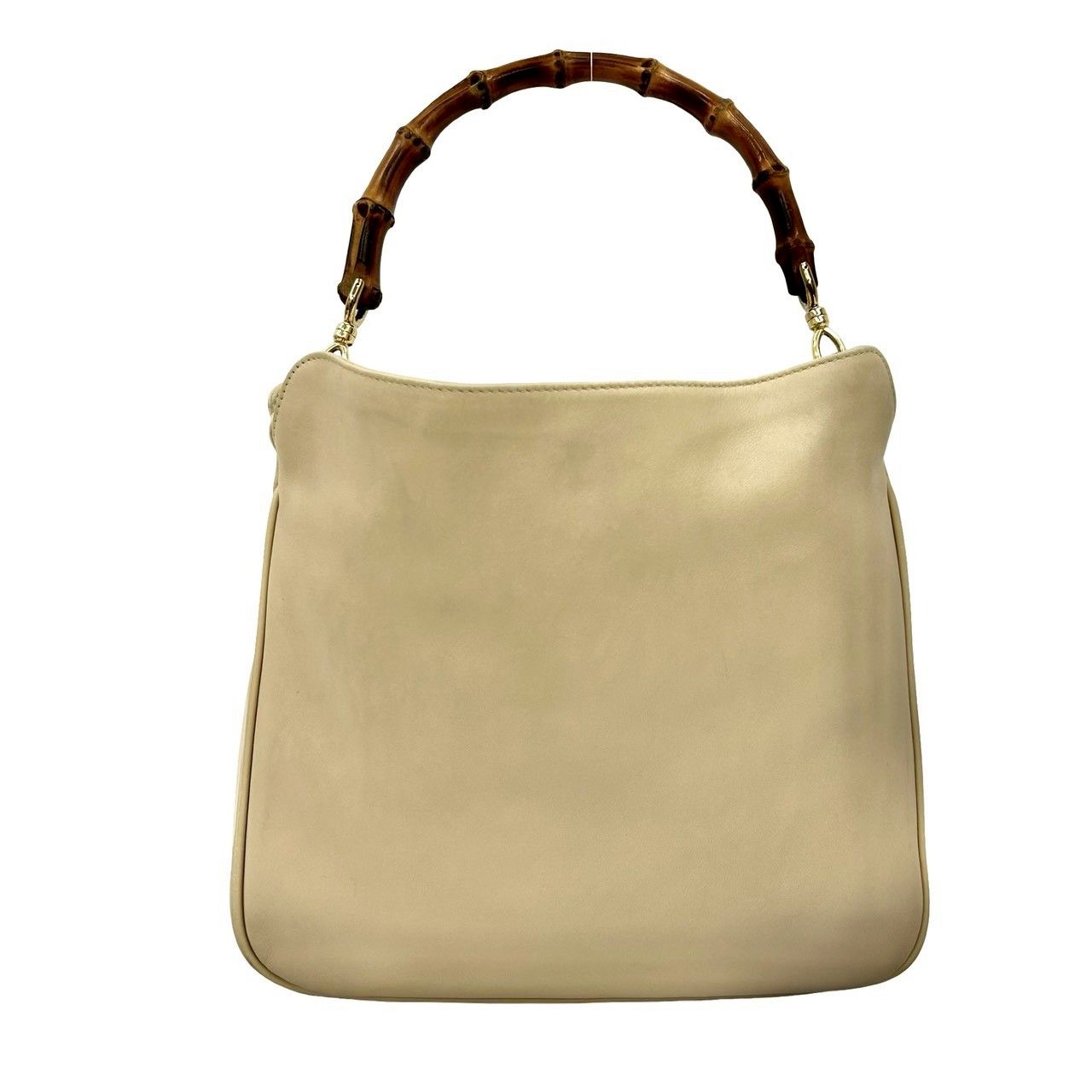 グッチ　バンブー　レザー　本革　2way　ハンドバッグ　正規店以外で の修理品 グッチ バンブー レザー 本革 2way ハンドバッグ 正規店以外で の修理