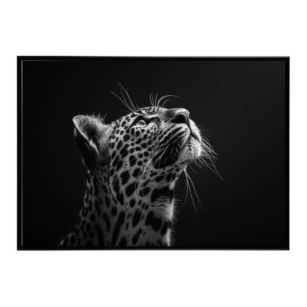 Mページです！ A4サイズ（約21x30cm）】【lh-poster-6729】Leopard ヒョウ レパード