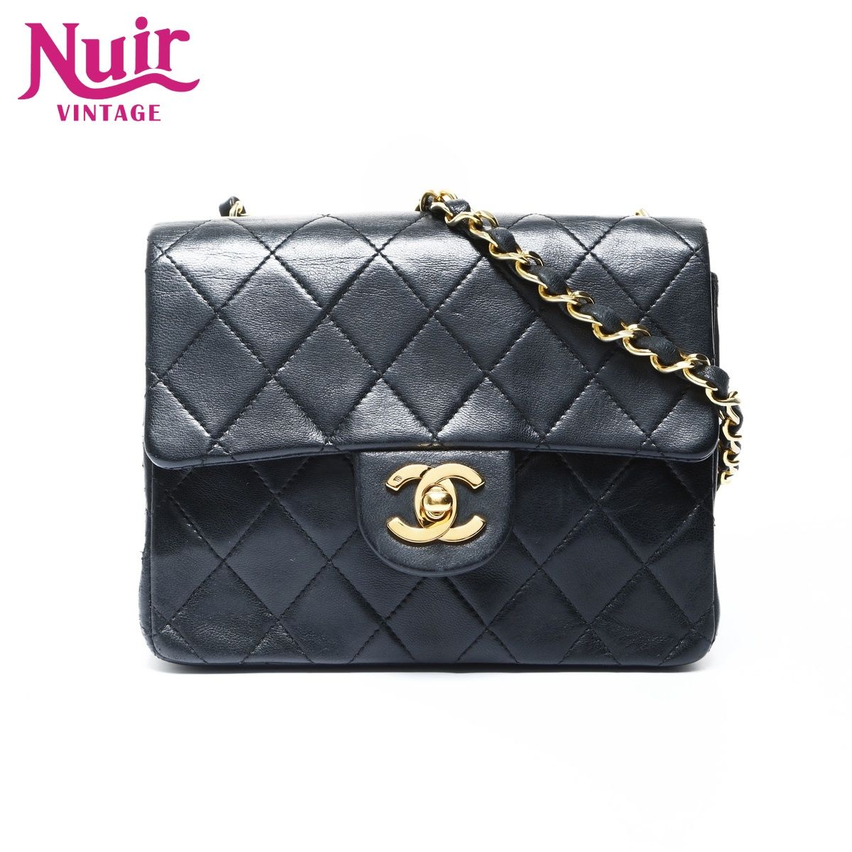 CHANEL シャネル ショルダーバッグ 1番台 1989-1991 ミニ マトラッセ