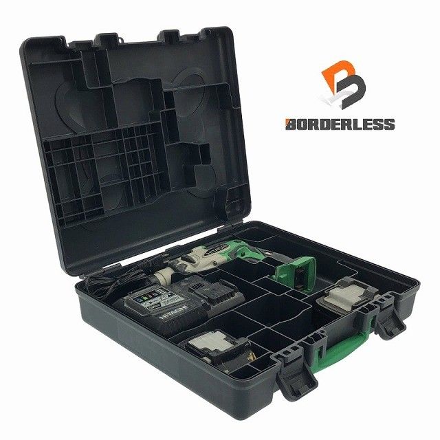 品 HITACHI 日立工機 18 V コードレスロータリハンマドリル DH DSL バッテリ 6.0 Ah 充電器 ケース付 充電式ハンマドリル114920