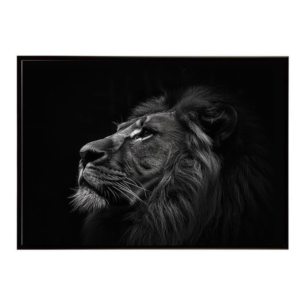 B2サイズ（約51x73cm）】【lh-poster-6759】Lion ライオン