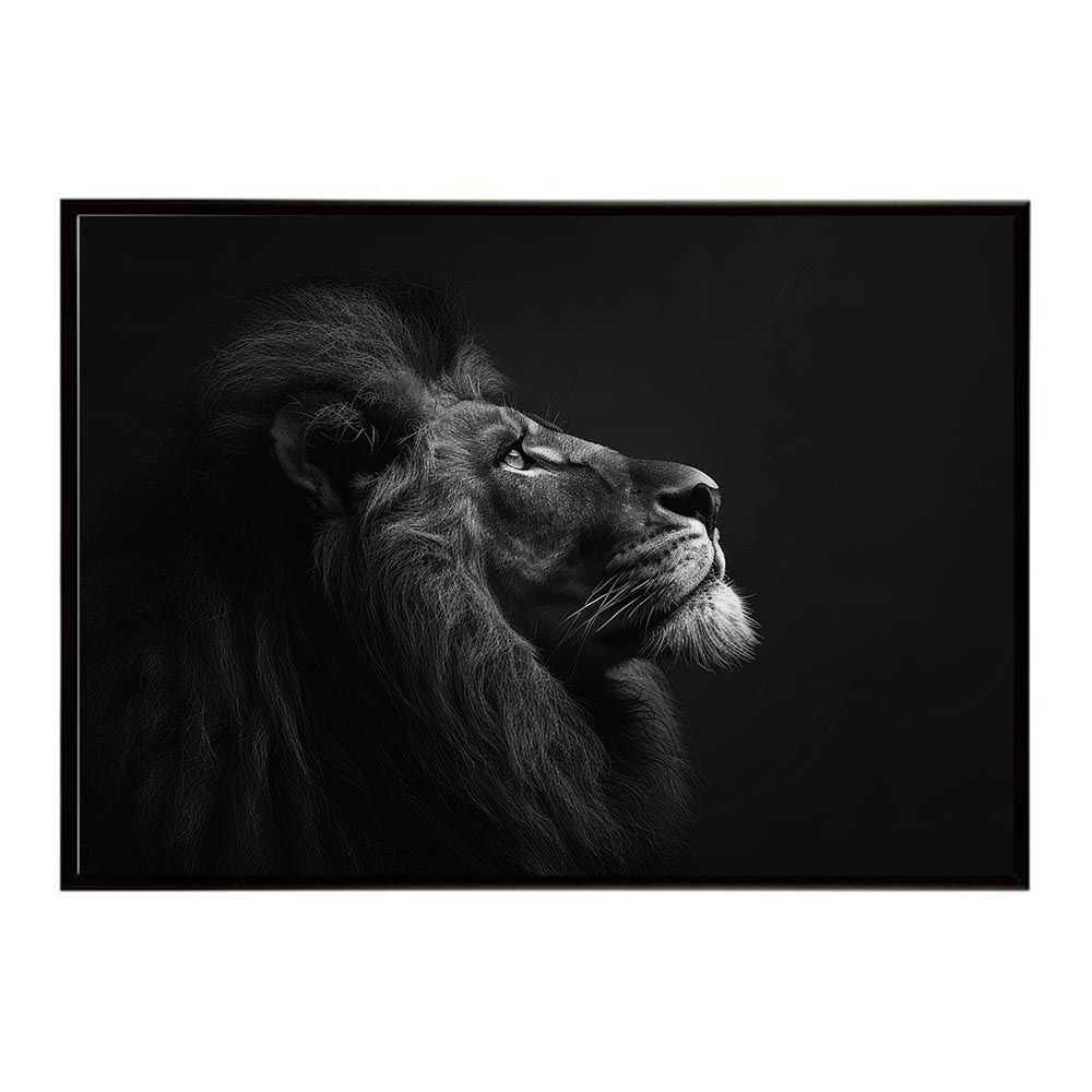 B1サイズ（約73x103cm）】【lh-poster-6762】Lion ライオン サバンナ