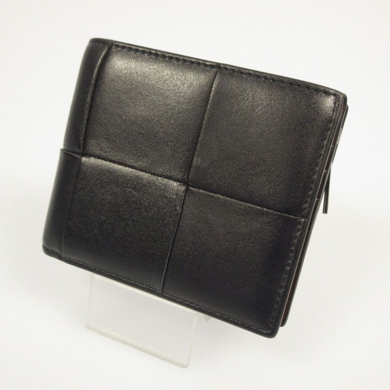 BOTTEGA VENETA ボッテガヴェネタ 二つ折り財布 819207 マキシイントレチャート 125