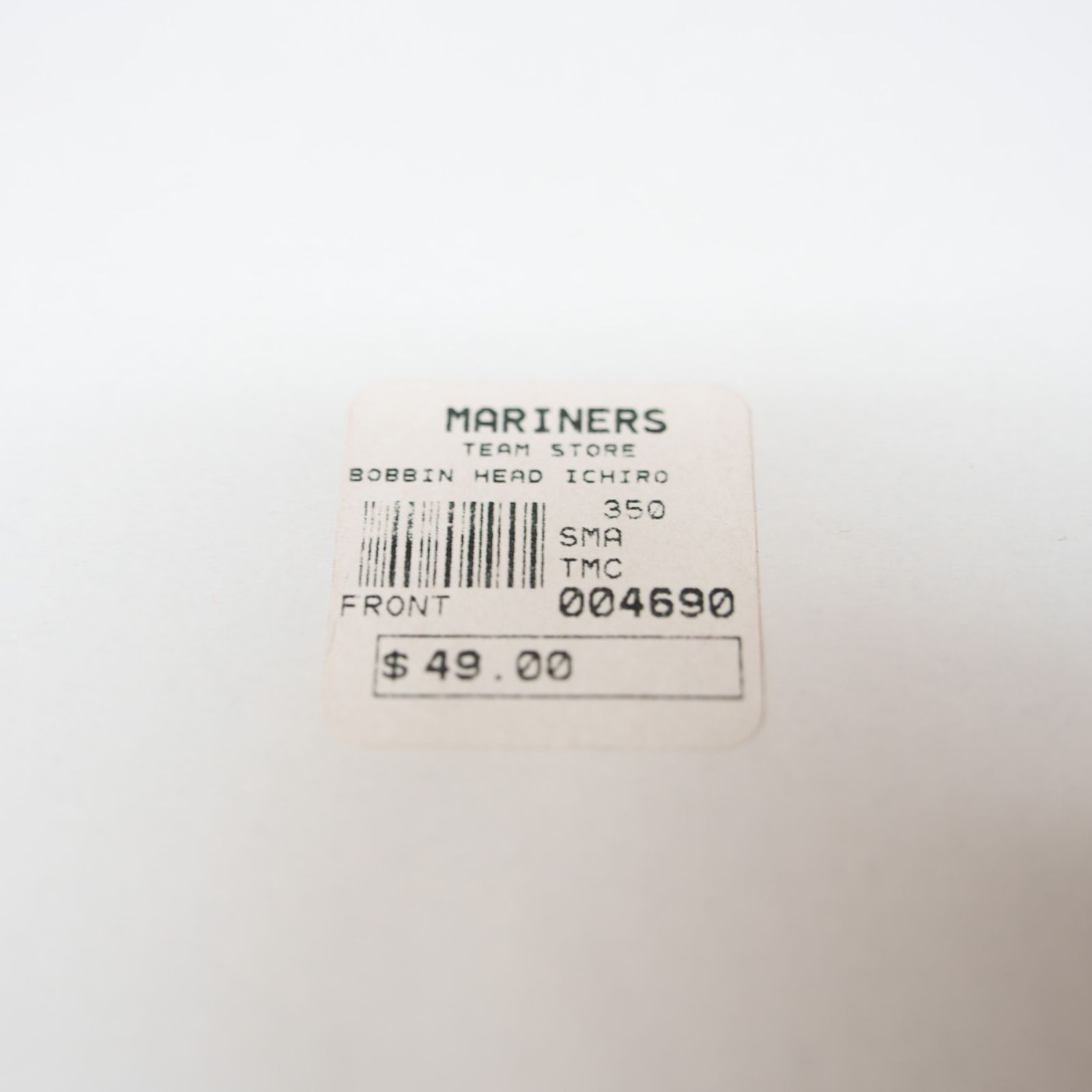  m 001 J 60 1. マリナーズ イチロー 絶版 3500 メモリーカンパニー社 ボブルヘッド フィギュア スポーツ フィギュア