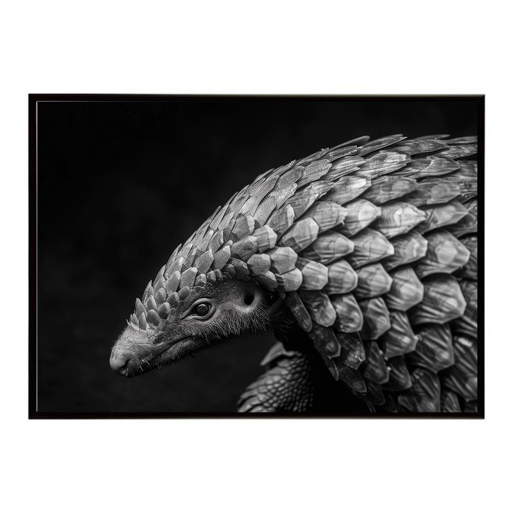 【B2サイズ（約51x73cm）】【lh-poster-6828】Pangolin パンゴリン アルマジロ サバンナ アフリカ 草原 自然 ネイチャー 動物 アニマル 野生動物 インテリア フォト