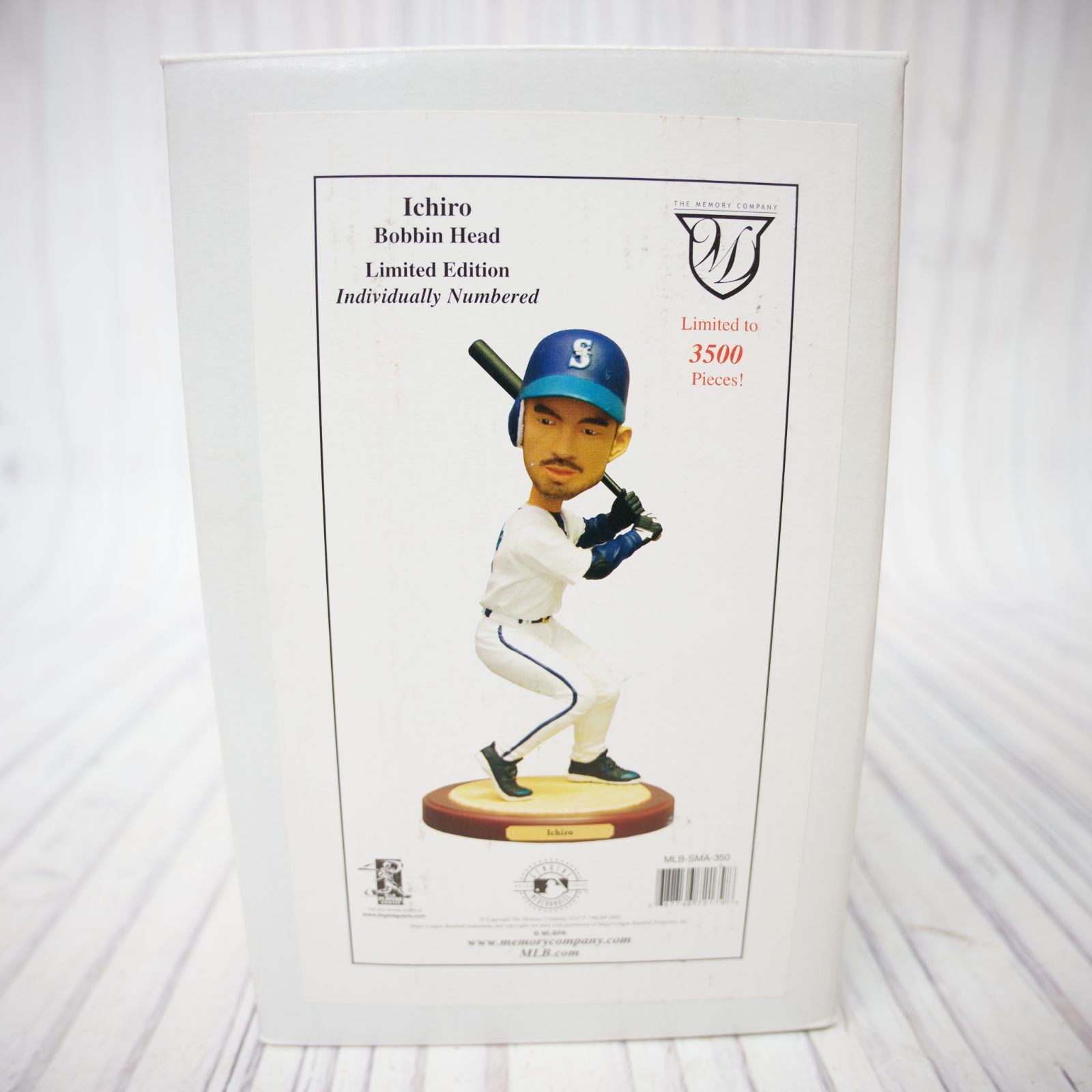 m 001 J 60 2 マリナーズ イチロー 絶版 3500 メモリーカンパニー社 ボブルヘッド フィギュア