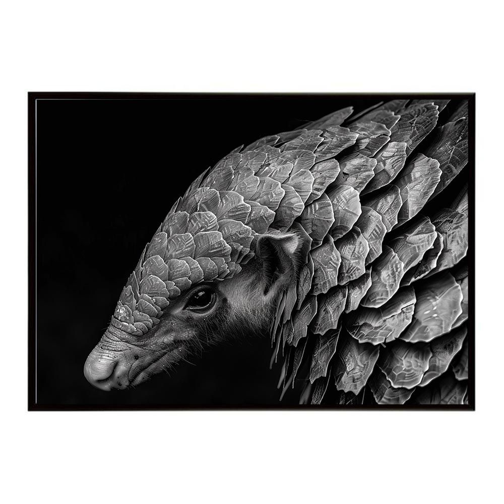 A4サイズ（約21x30cm）】【lh-poster-6840】Pangolin パンゴリン