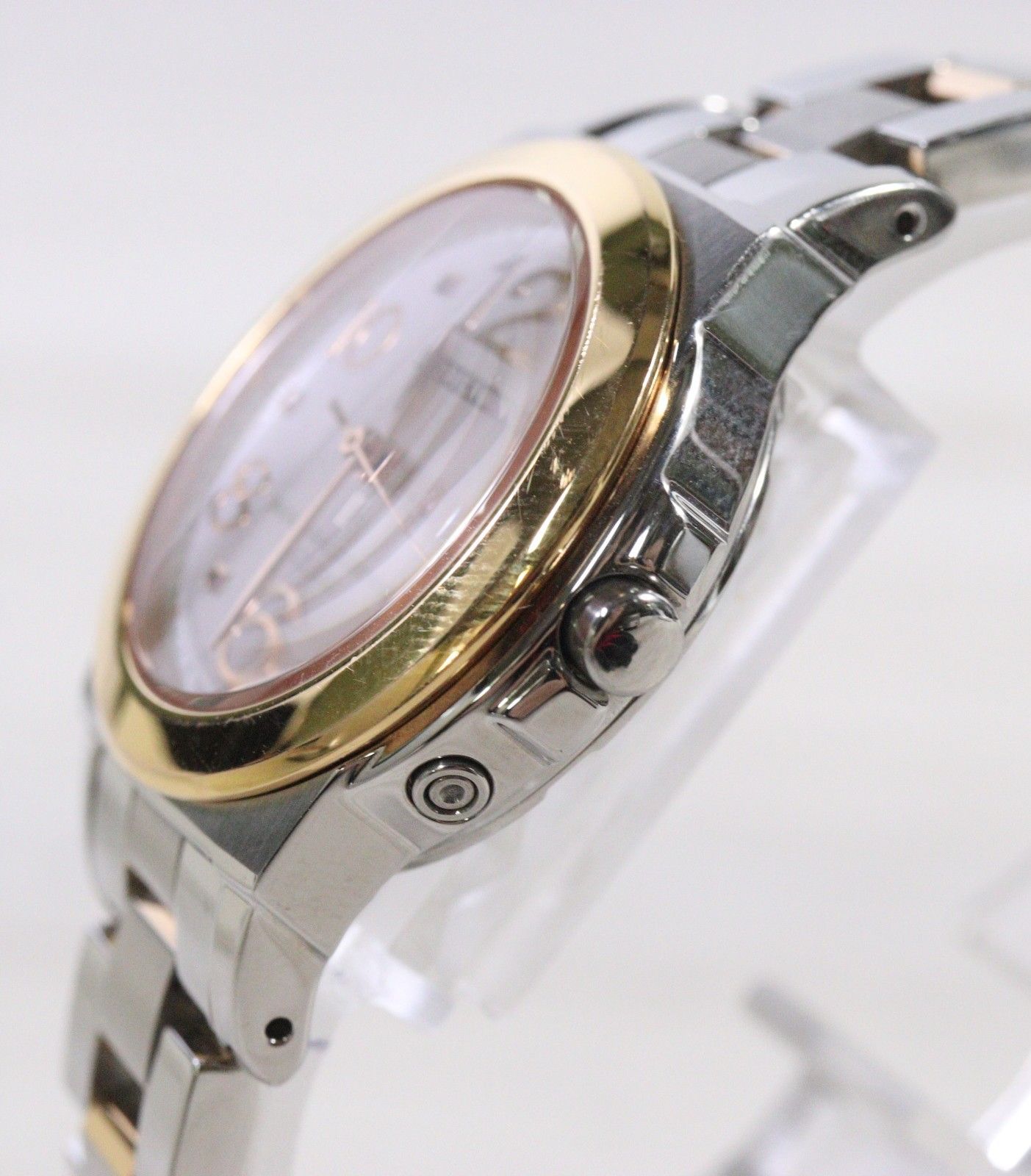 セイコー] 腕時計 ソーラー電波時計 3B21 元箱・取説付 動作確認品