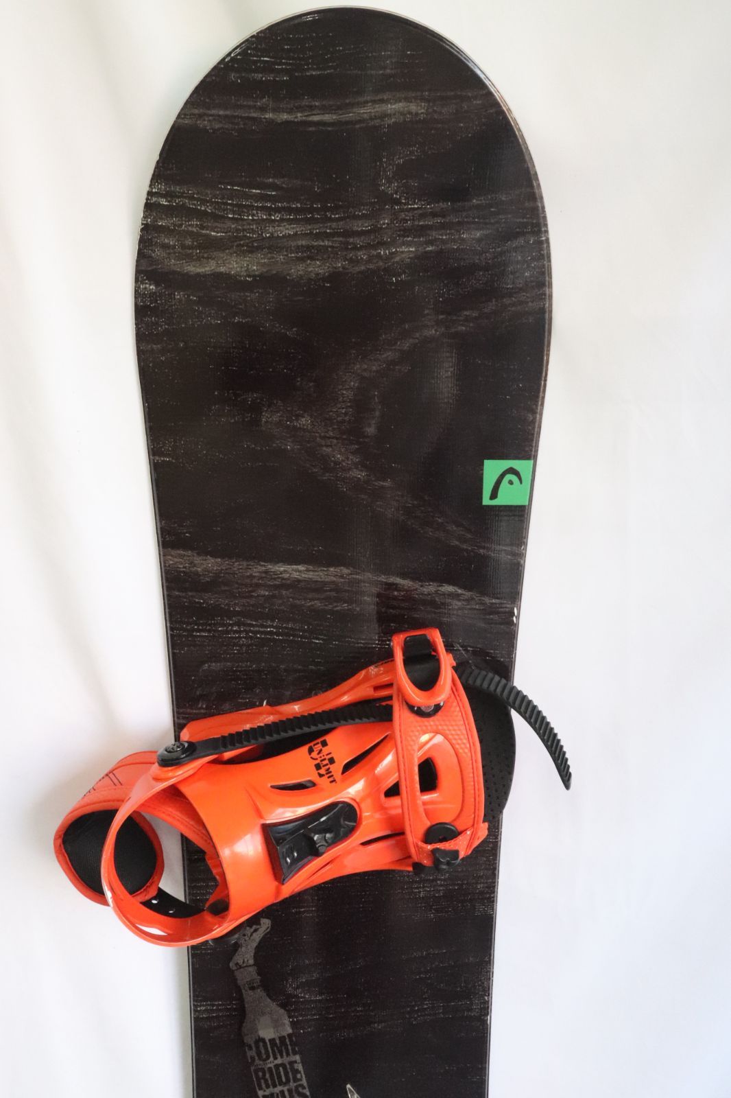 ト長】HEAD スノーボード 板 約150cm バインディング kissmark UNLIMIT