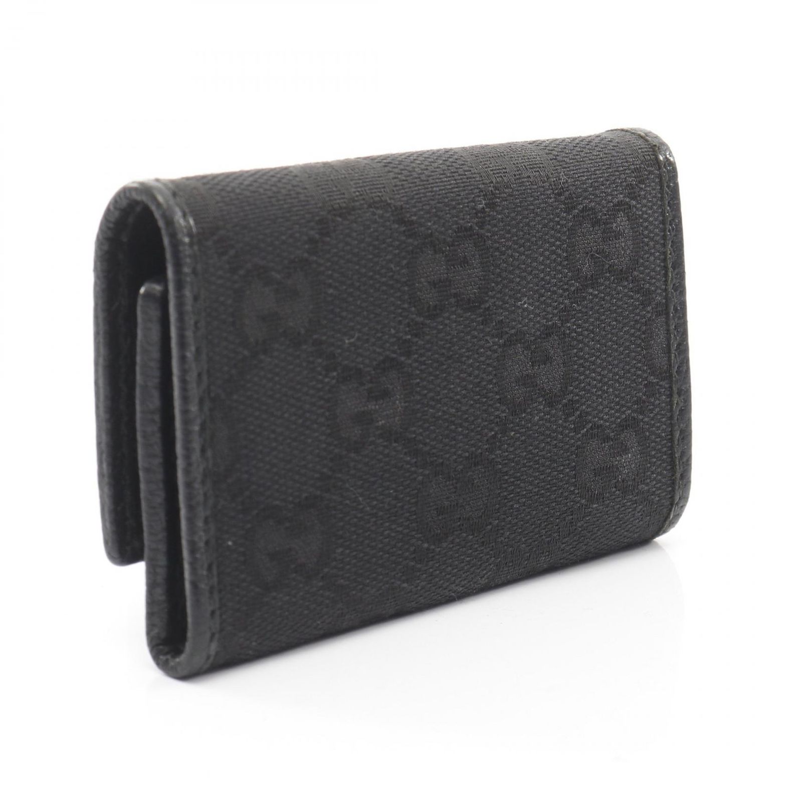 未使用品GUCCI 未使用 グッチ 6連キーケース GGキャンバス レザー 箱付【