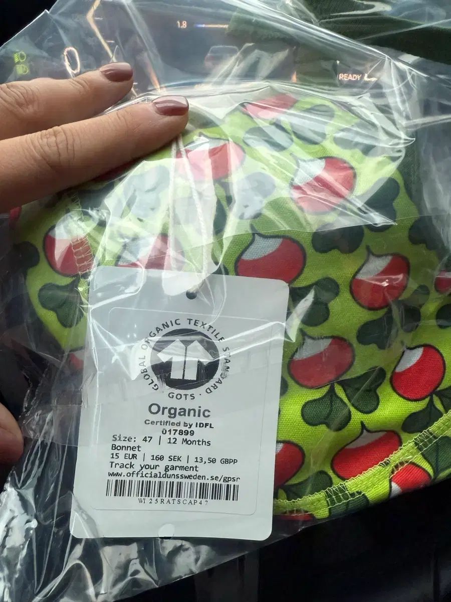 ダンズスウェーデンボーネットウール帽子