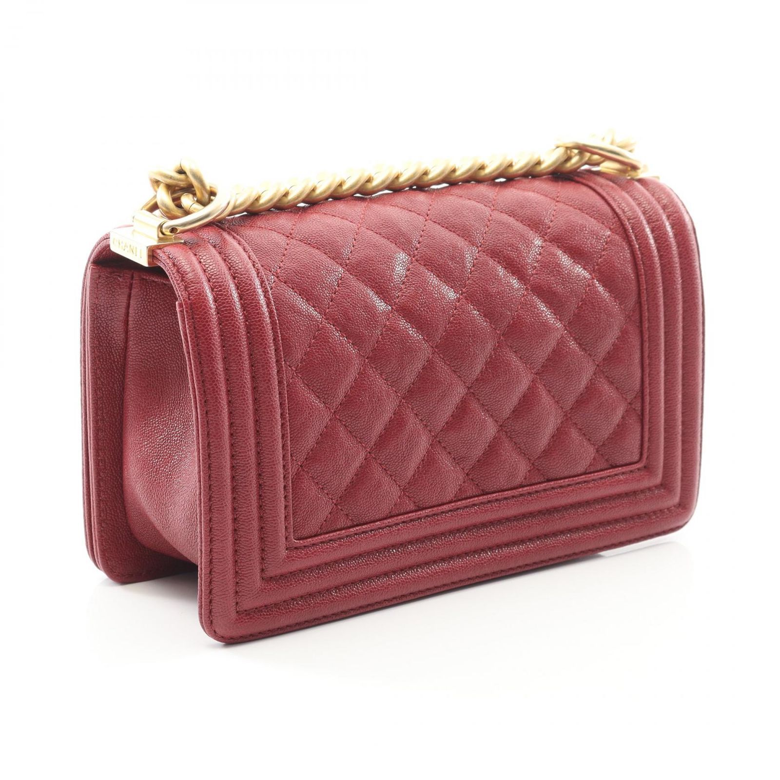 ☆美品☆CHANEL☆ボーイシャネル☆レッド☆ショルダーバッグ☆001☆ シャネル CHANEL ショルダーバッグ ボーイシャネル スモール レッド