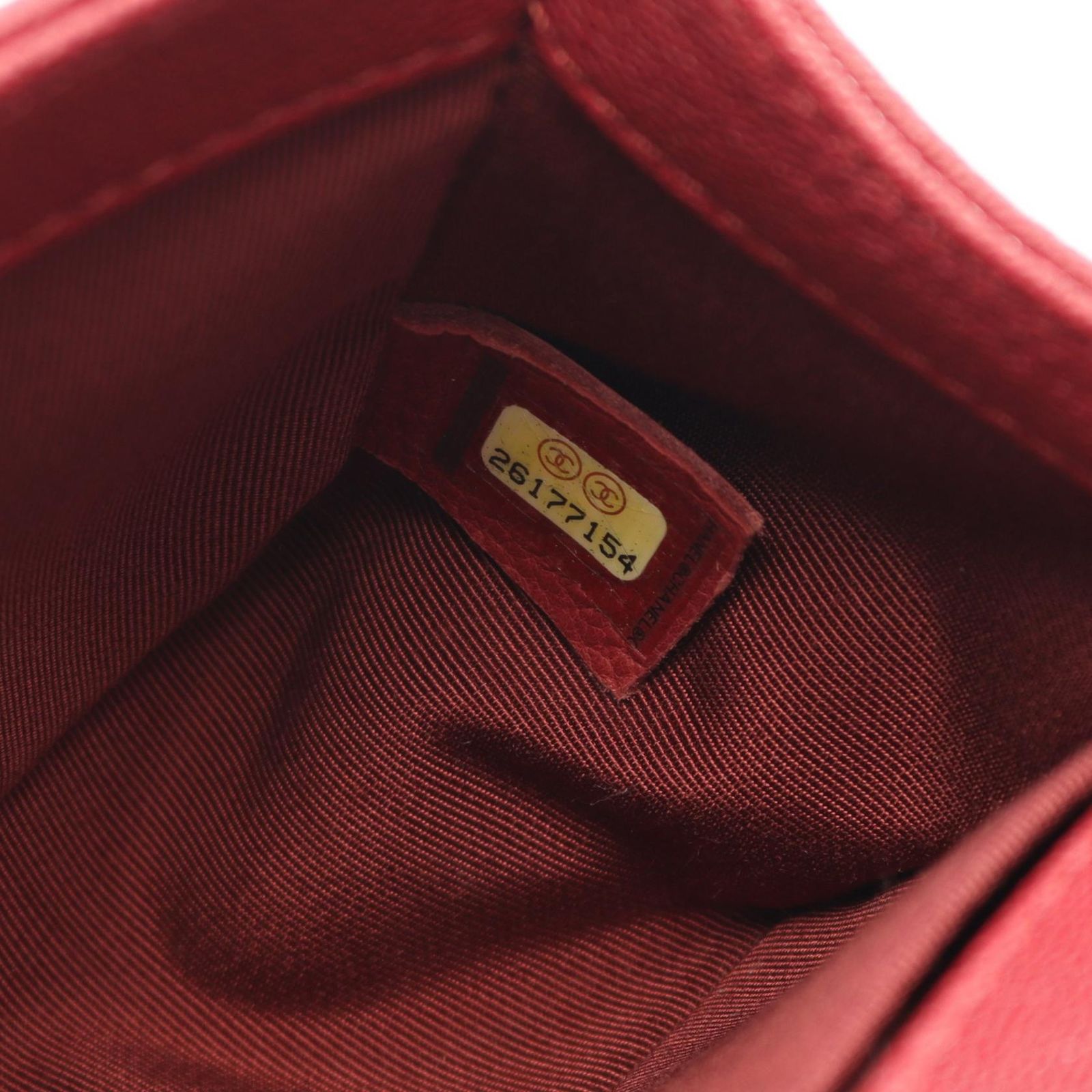 シャネル CHANEL ショルダーバッグ ボーイシャネル スモール レッド