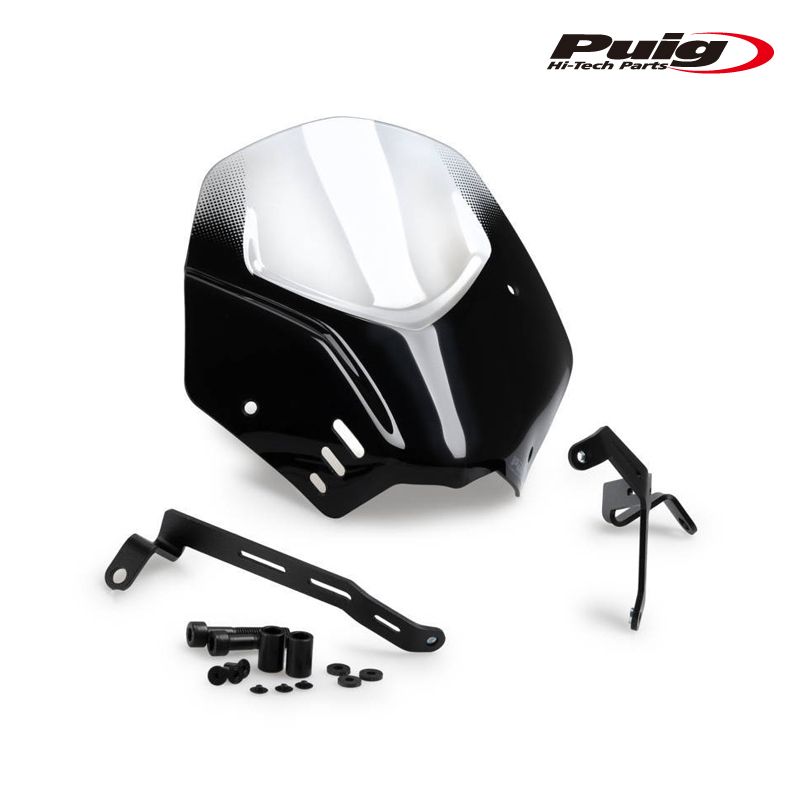 Puig 21580W WINDSHIELD NEW GENERATION SPORT [CLEAR] DUCATI SCRAMBLER FULL THROTTLE (23-24) プーチ スクリーン カウル