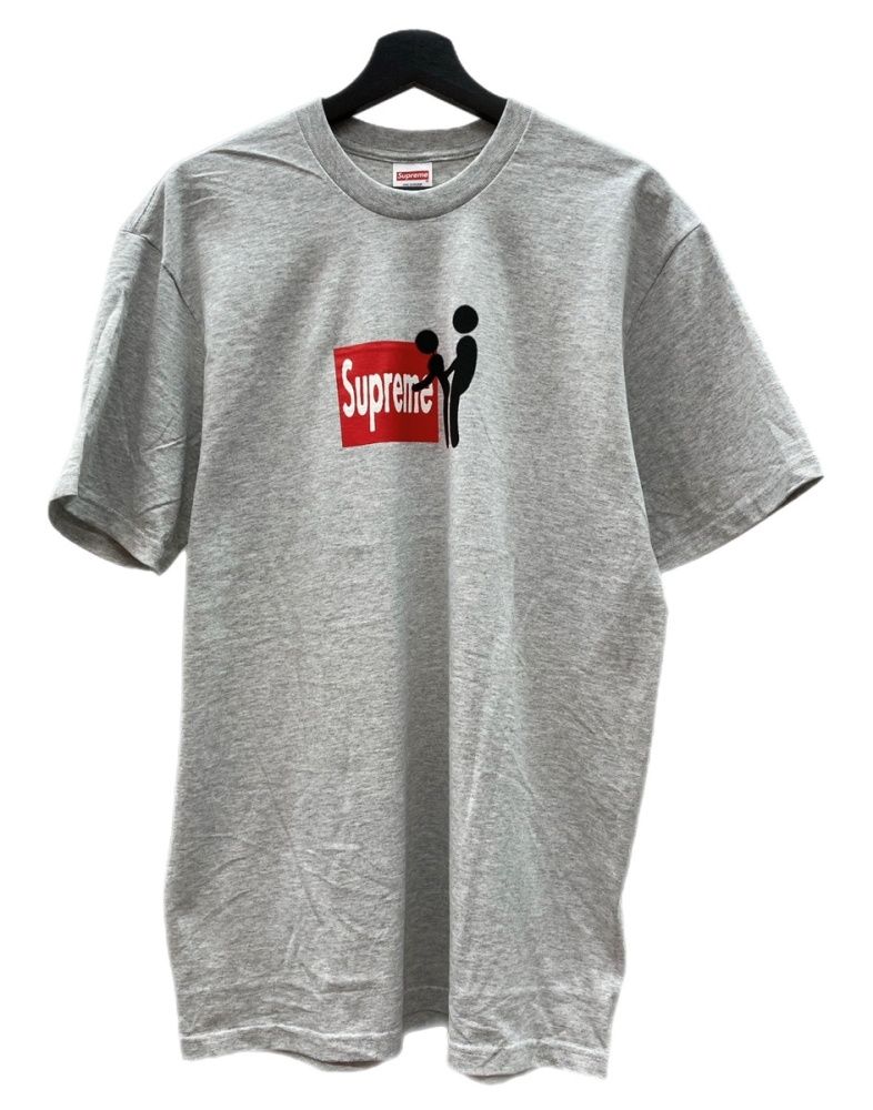シュプリーム SUPREME 25AW Stick Tee Ash Gray スティック Tシャツ