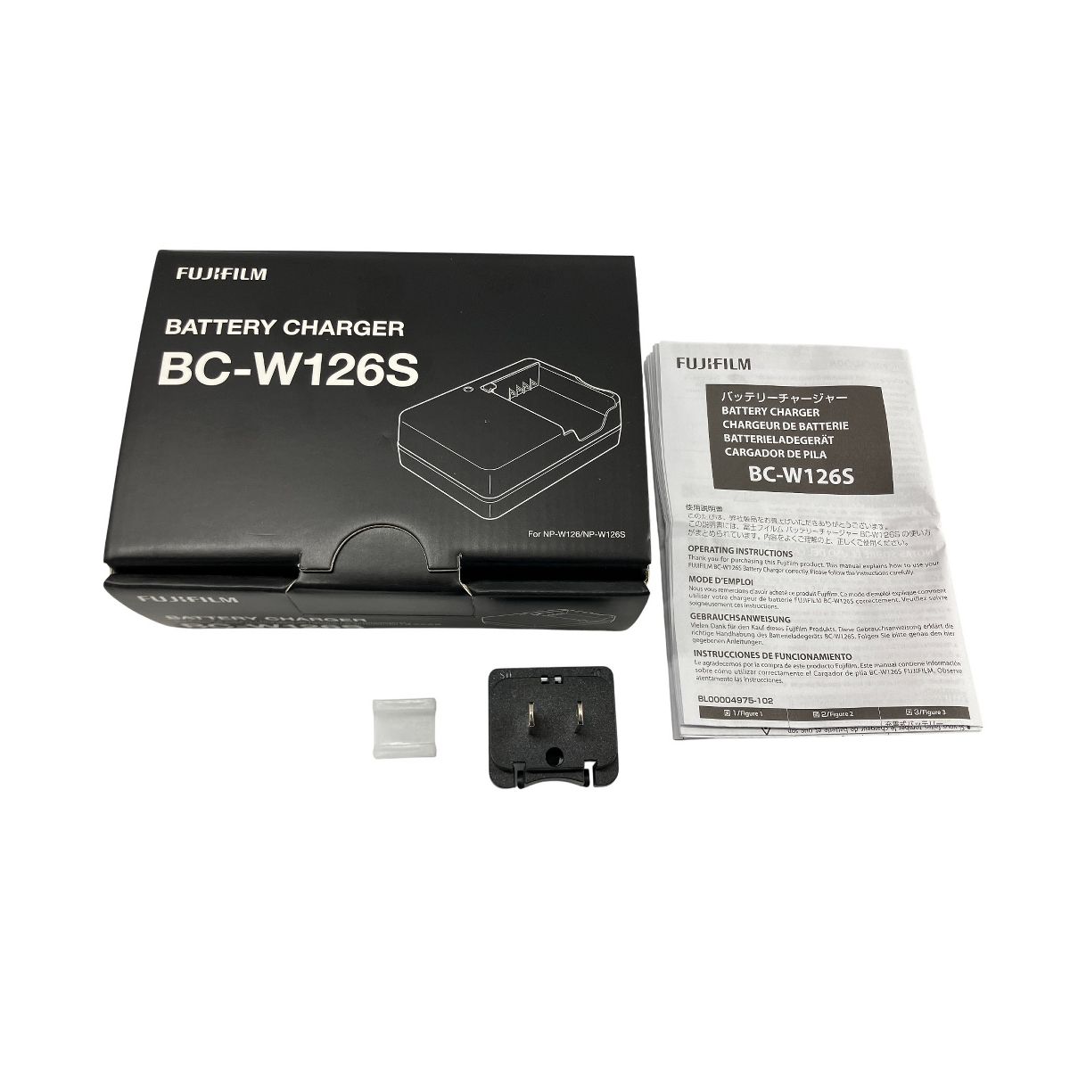 BC W 126 S バッテリー チャージャー 元 き フジフィルム カメラ