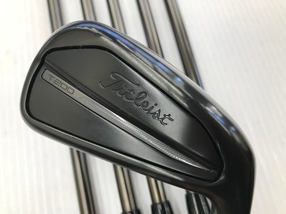 タイトリスト T 200 BLACK 2025 NSプロ105 Sフレックス アイアンセット 最短