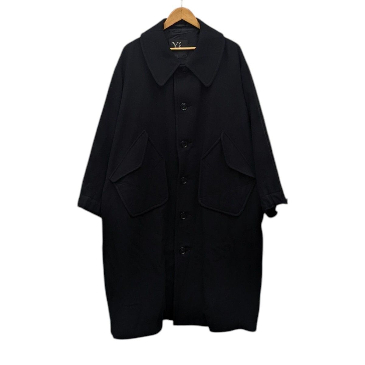 22AW Ys ワイズ ヨウジヤマモト ウール ビックポケット オーバーサイズ