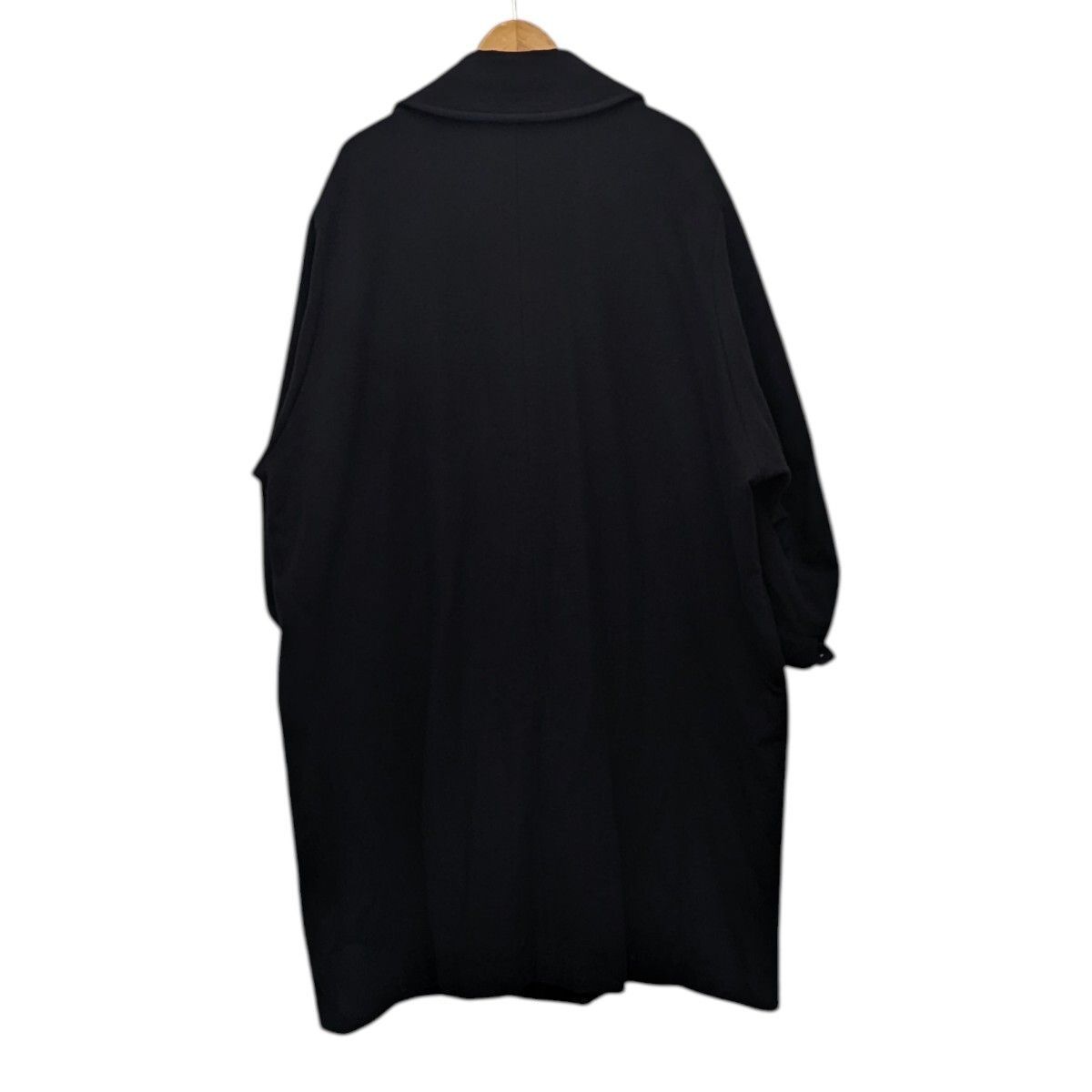 【美品】ワイズ y's ヨウジヤマモト ウール ロングコート 22AW Ys ワイズ ヨウジヤマモト ウール ビックポケット オーバーサイズ