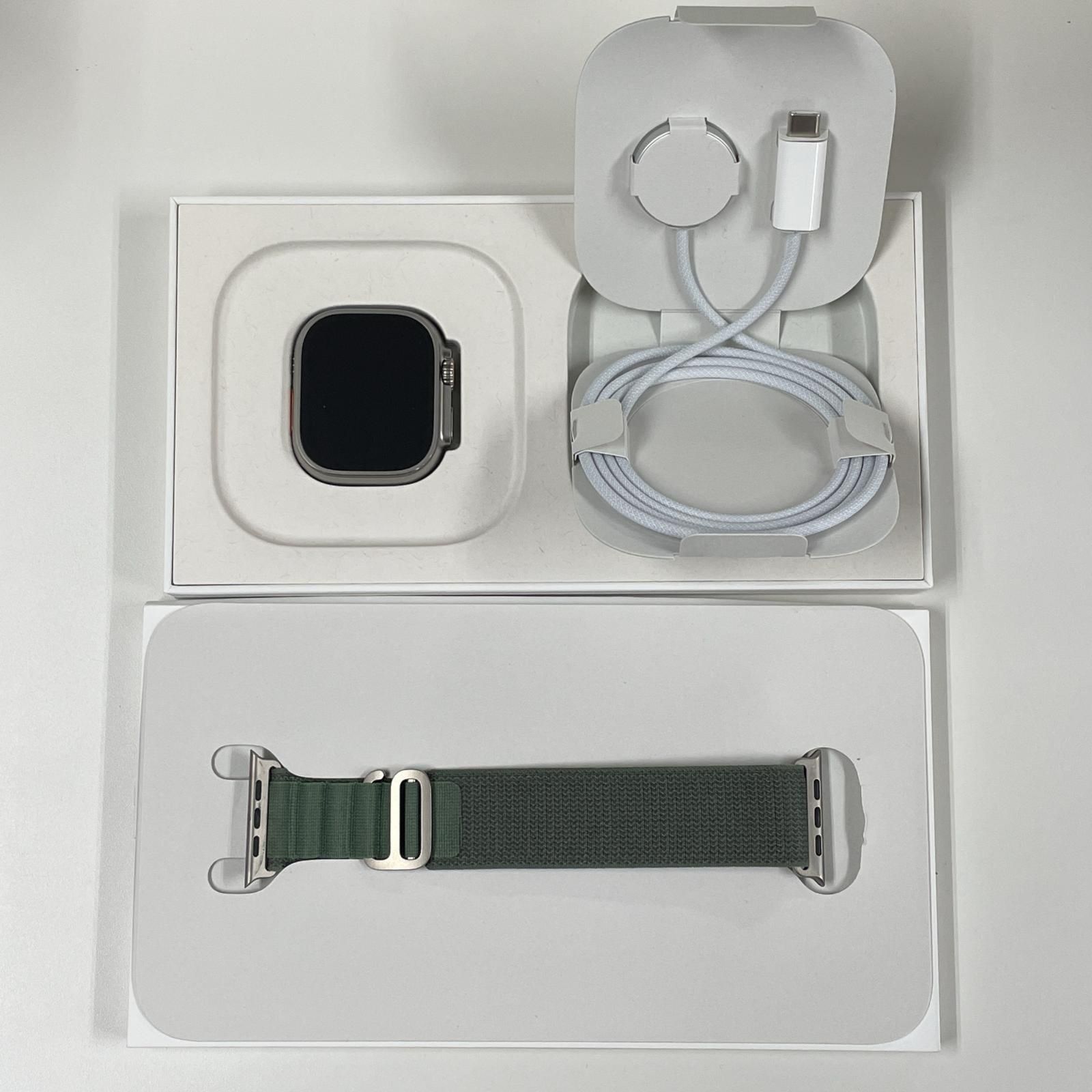 softbank Apple Watch Ultra チタニウム
