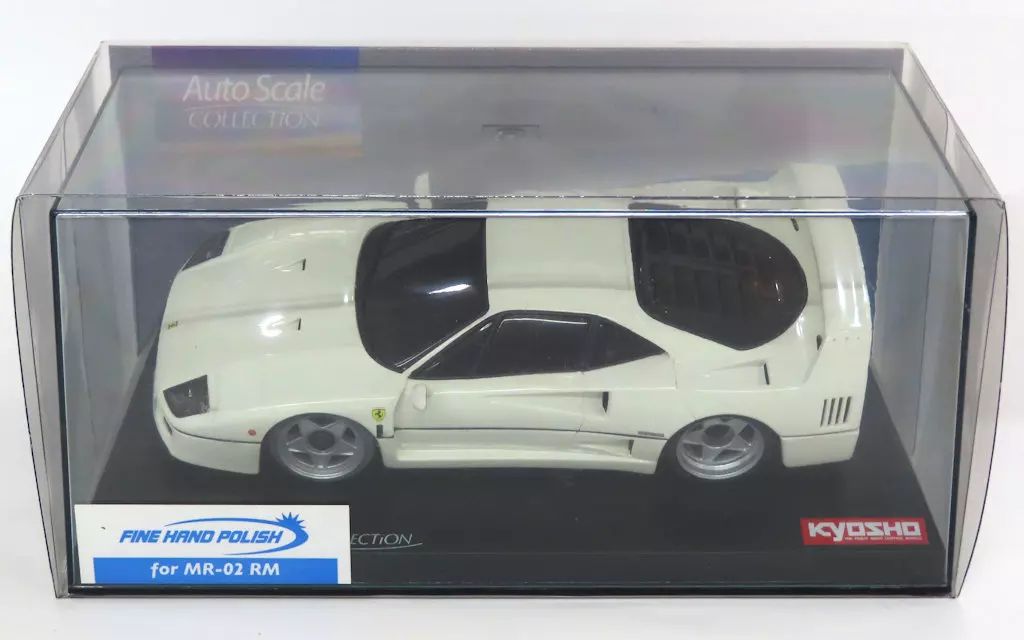 ラジコン MR-02 RM フェラーリ F 40 ホワイト オートスケールコレクション MZP 321 W