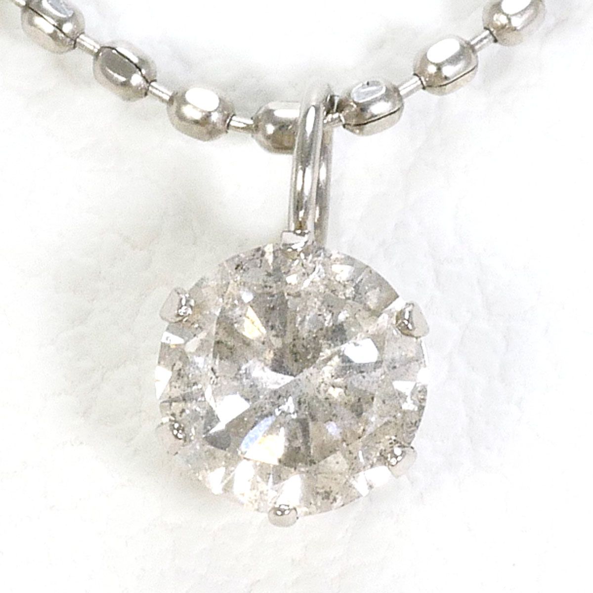 PT900/プラチナ PT850/プラチナ ネックレス ダイヤモンド 0.20ct 総 