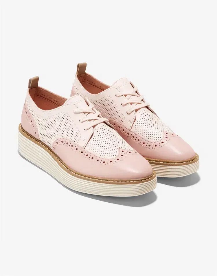 コールハーン レディース ウイングチップ オックスフォードシューズ 225 230 235 240 245 250