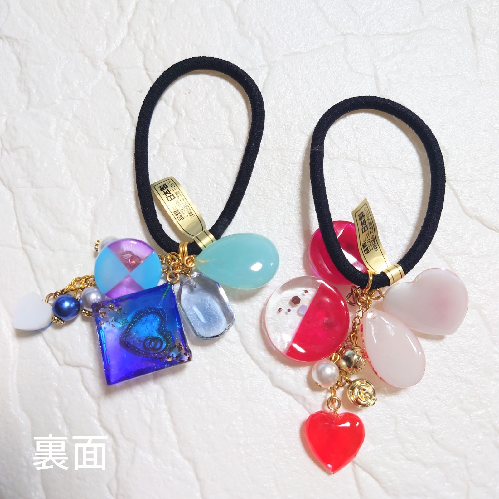 新カラー登場!!》じゃらじゃら可愛いレジンヘアゴム♡《カラーが選べる
