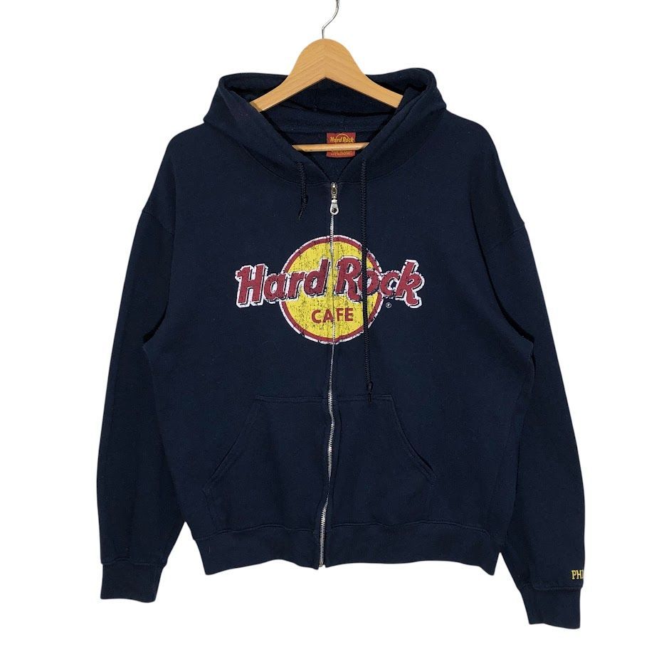 ハードロックフーディー　パーカー Hard Rock CAFE ハードロックカフェ ジップアップパーカー フーディー