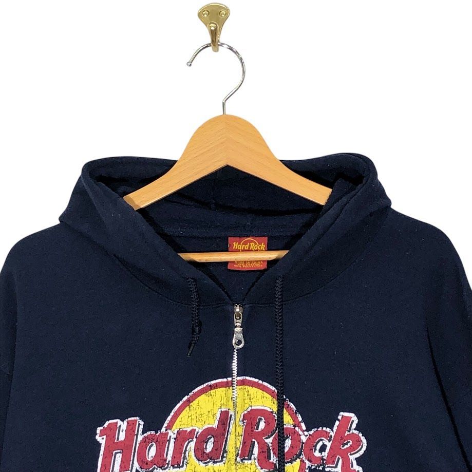 ハードロックフーディー　パーカー Hard Rock CAFE ハードロックカフェ ジップアップパーカー フーディー