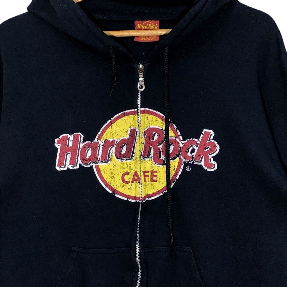 Hard Rock CAFE ハードロックカフェ ジップアップパーカー フーディー